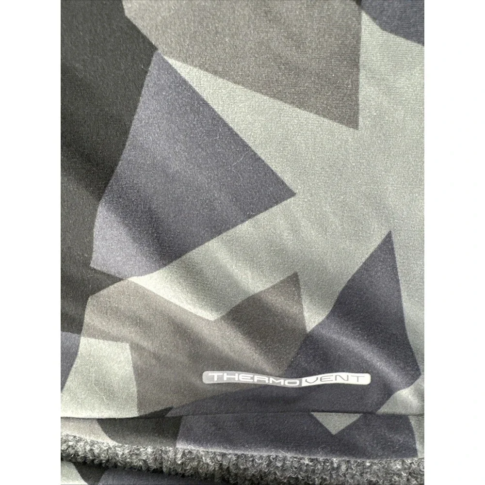 Polo Sport Ralph Lauren ThermoVent Camo Quarter Zip Men’s XL Gray Performance